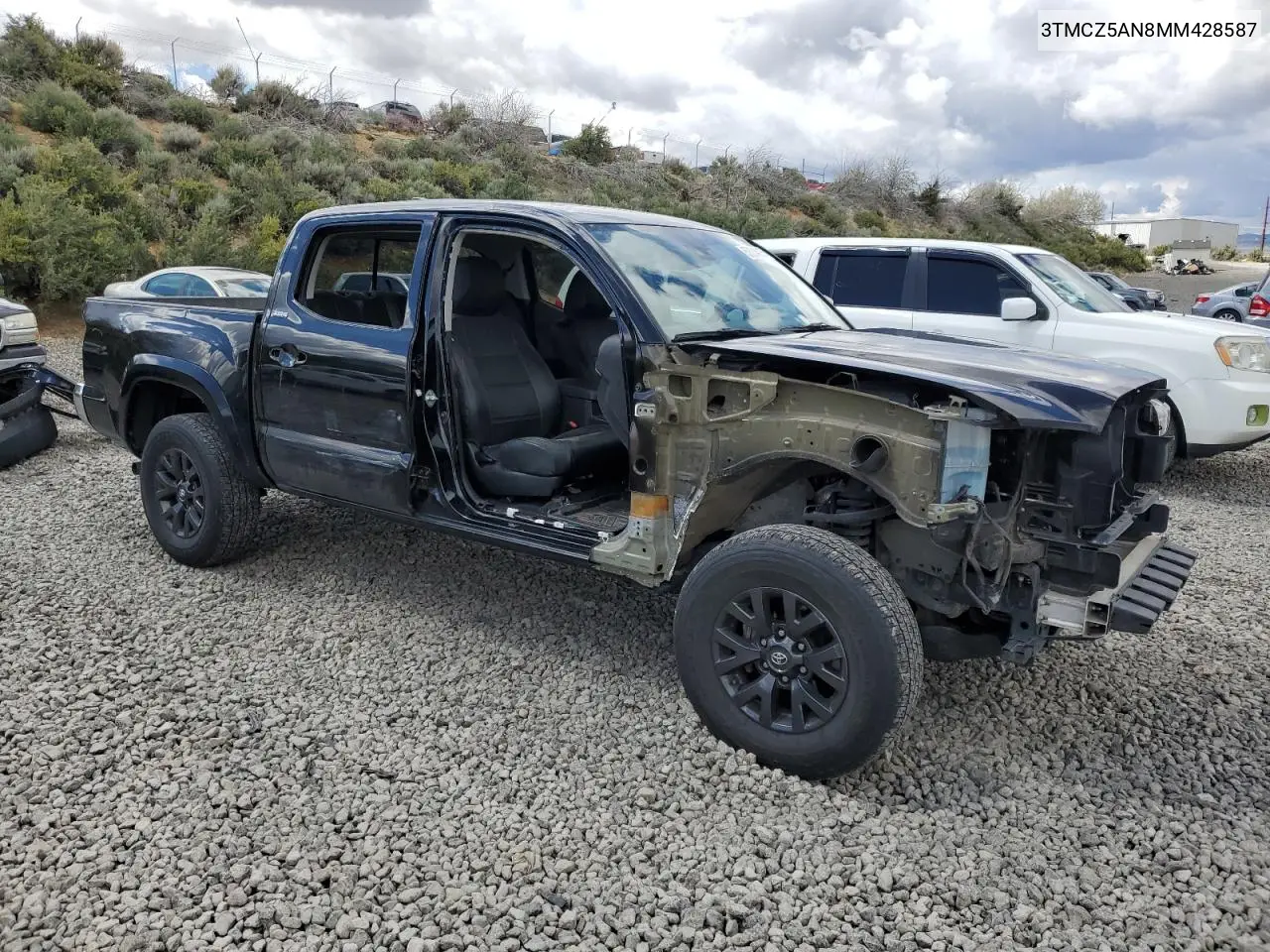 2021 Toyota Tacoma Double Cab VIN: 3TMCZ5AN8MM428587 Lot: 57084615