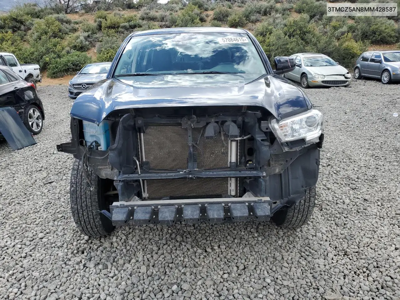 2021 Toyota Tacoma Double Cab VIN: 3TMCZ5AN8MM428587 Lot: 57084615