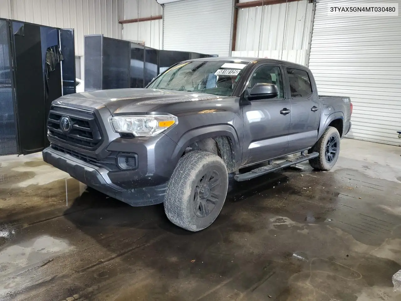 2021 Toyota Tacoma Double Cab VIN: 3TYAX5GN4MT030480 Lot: 58180125
