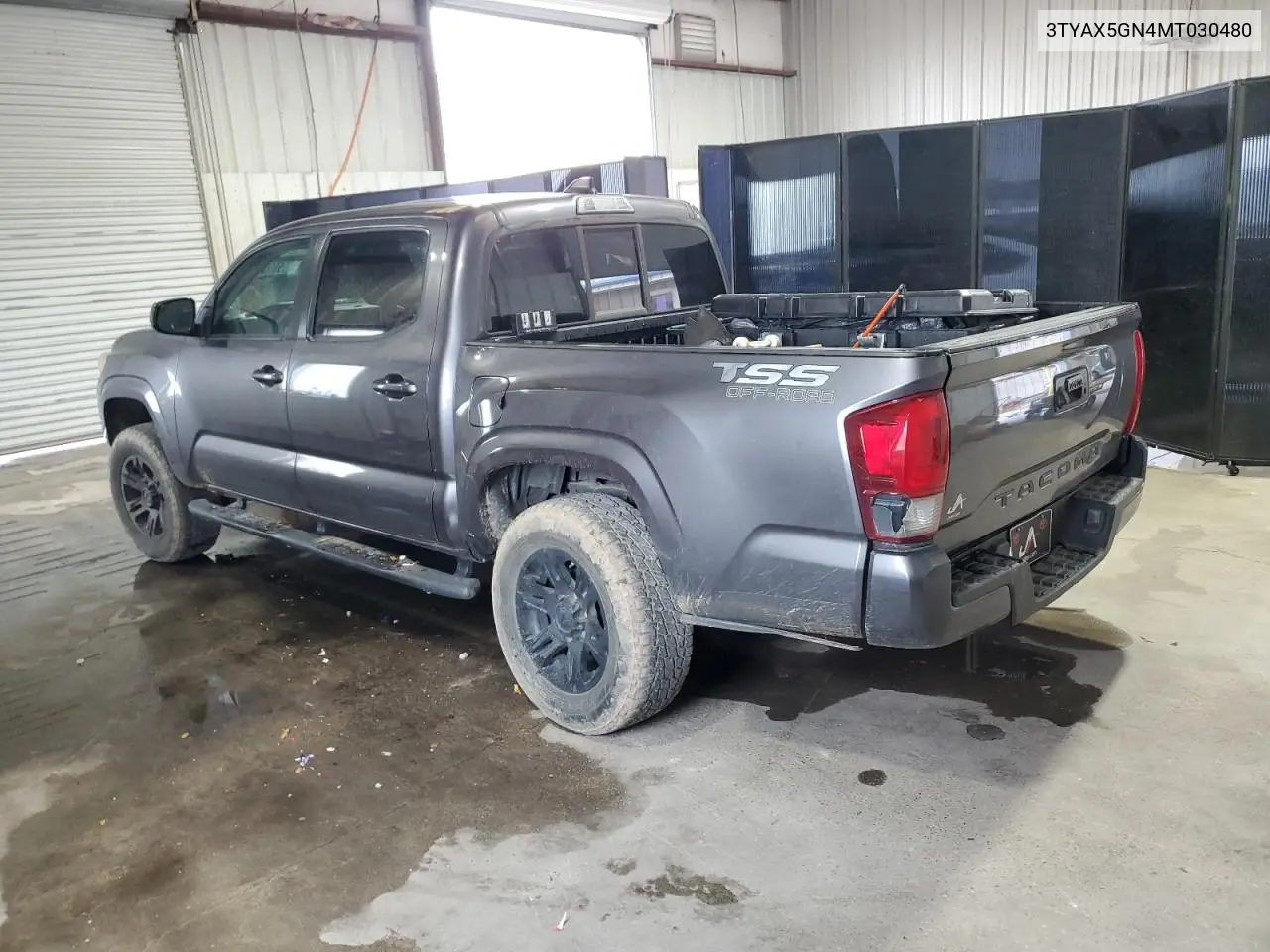 2021 Toyota Tacoma Double Cab VIN: 3TYAX5GN4MT030480 Lot: 58180125