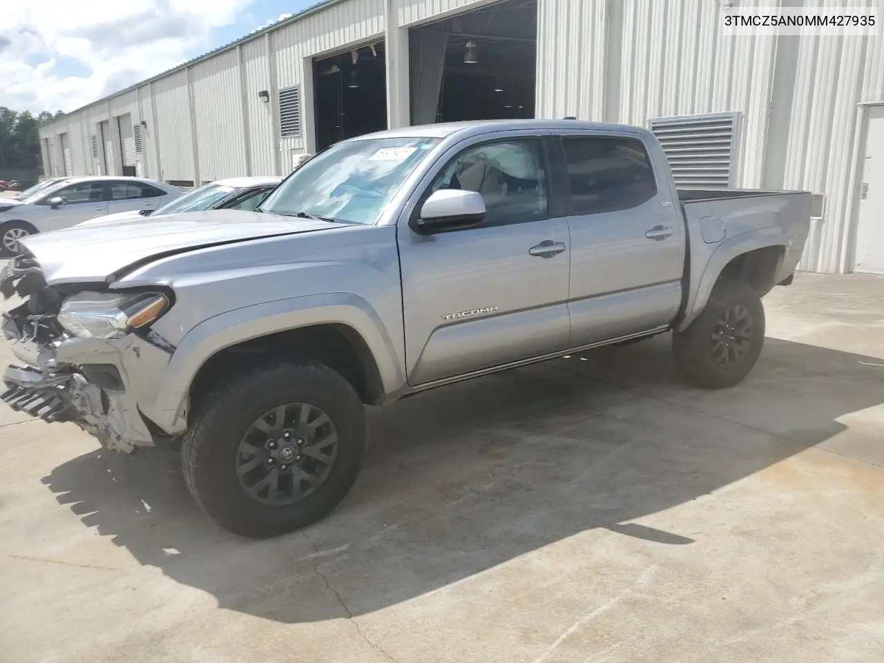 2021 Toyota Tacoma Double Cab VIN: 3TMCZ5AN0MM427935 Lot: 59975455