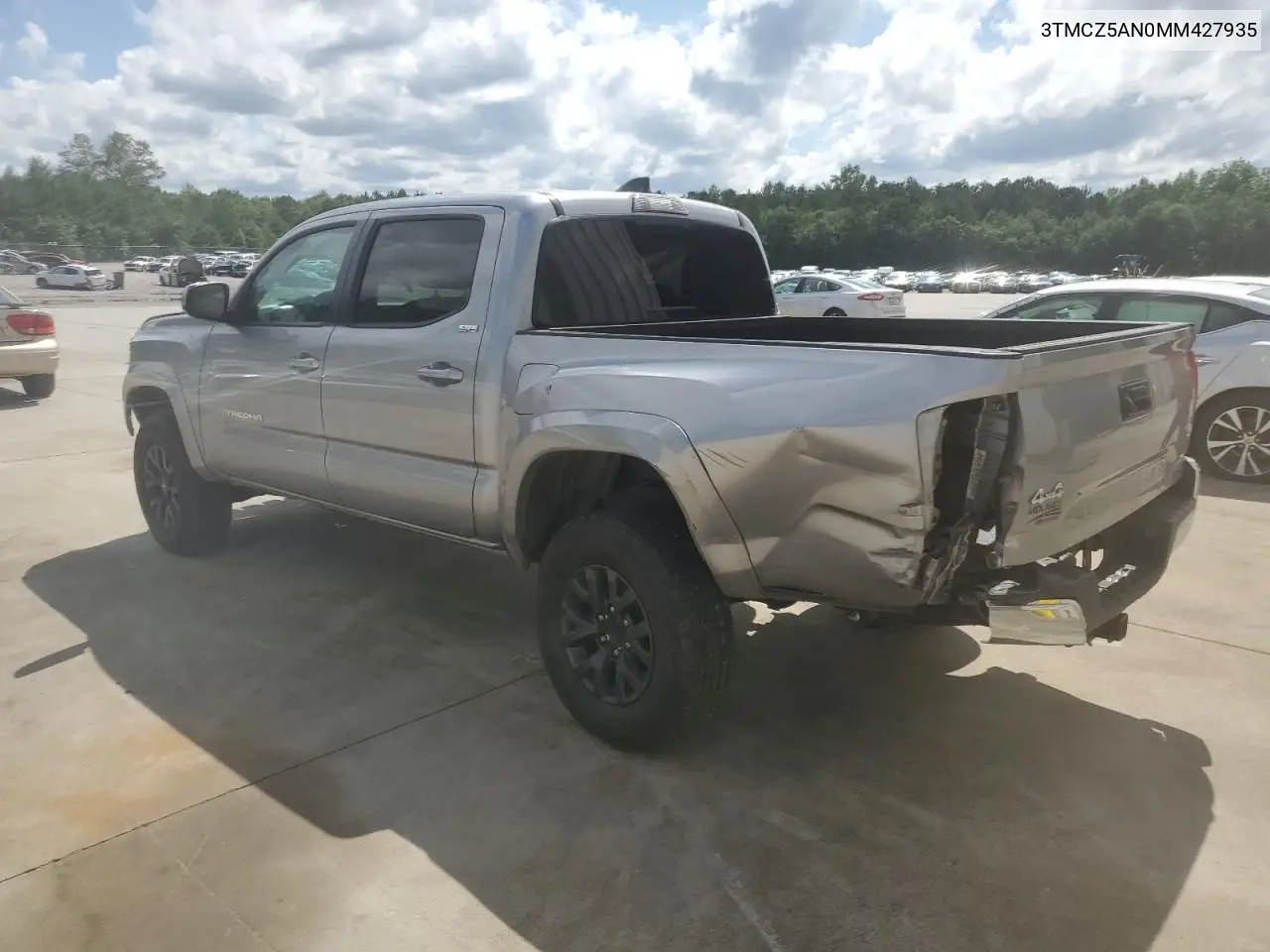 2021 Toyota Tacoma Double Cab VIN: 3TMCZ5AN0MM427935 Lot: 59975455