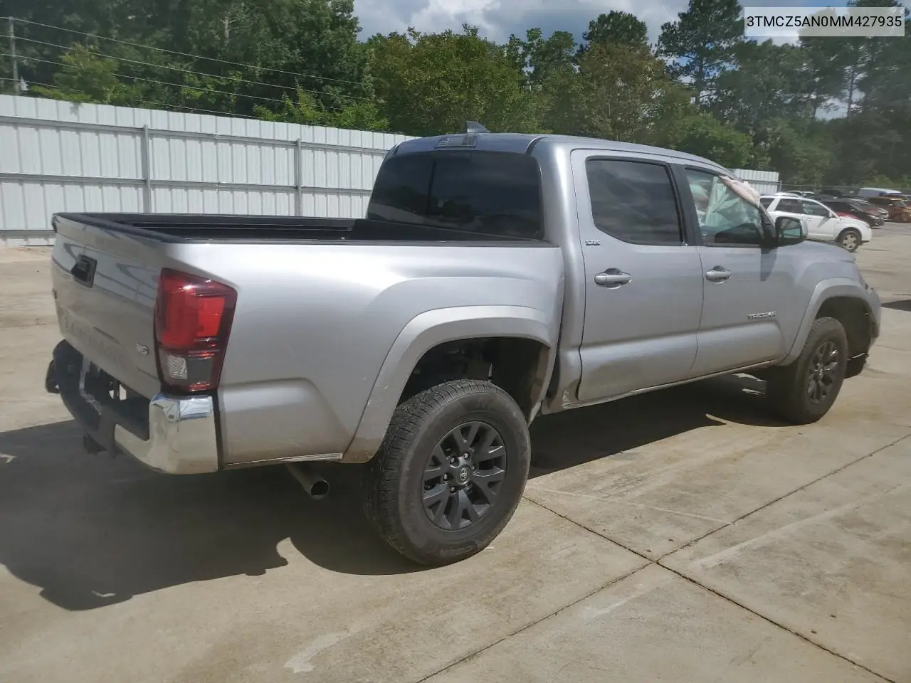 2021 Toyota Tacoma Double Cab VIN: 3TMCZ5AN0MM427935 Lot: 59975455