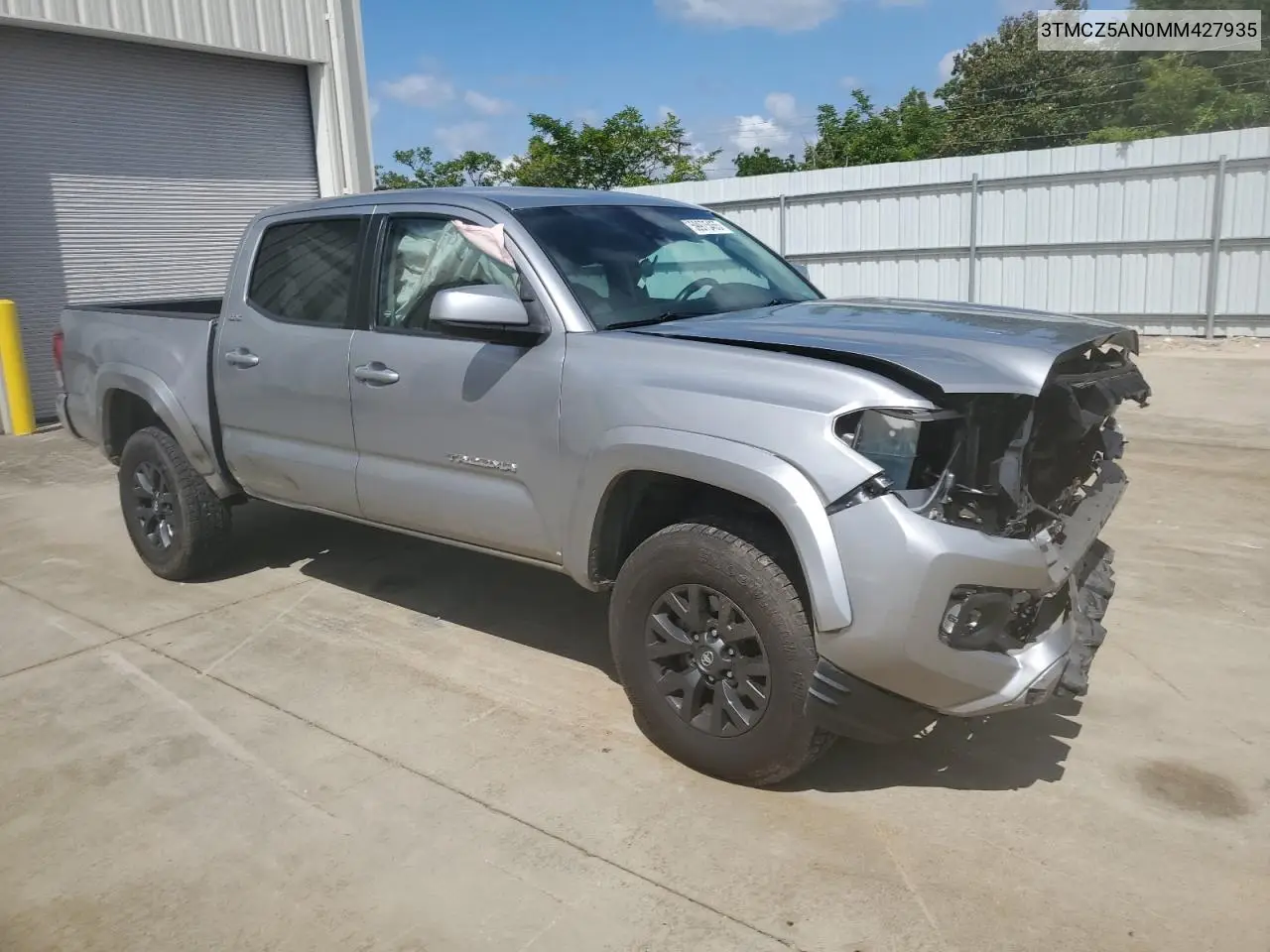 2021 Toyota Tacoma Double Cab VIN: 3TMCZ5AN0MM427935 Lot: 59975455