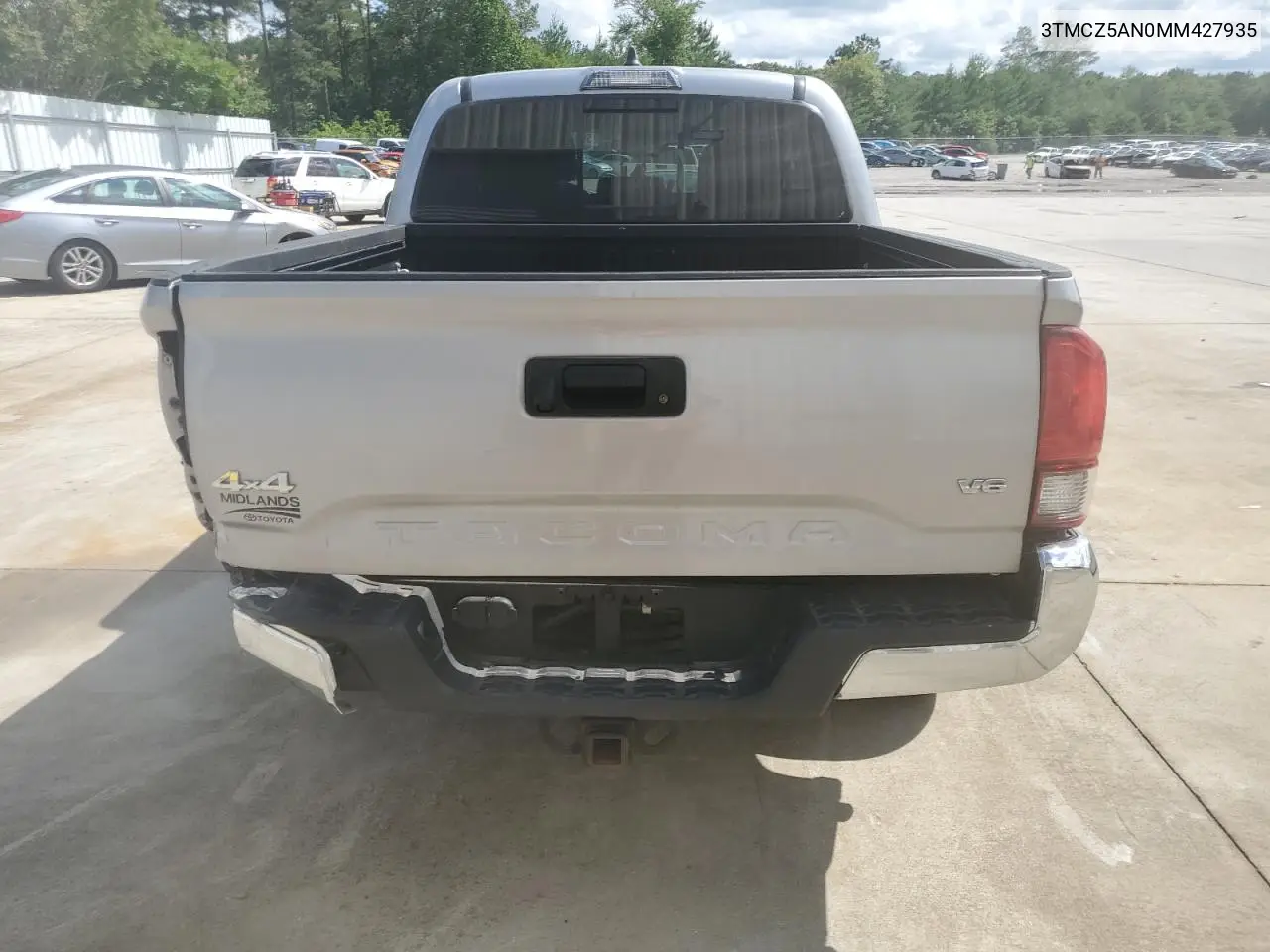 2021 Toyota Tacoma Double Cab VIN: 3TMCZ5AN0MM427935 Lot: 59975455