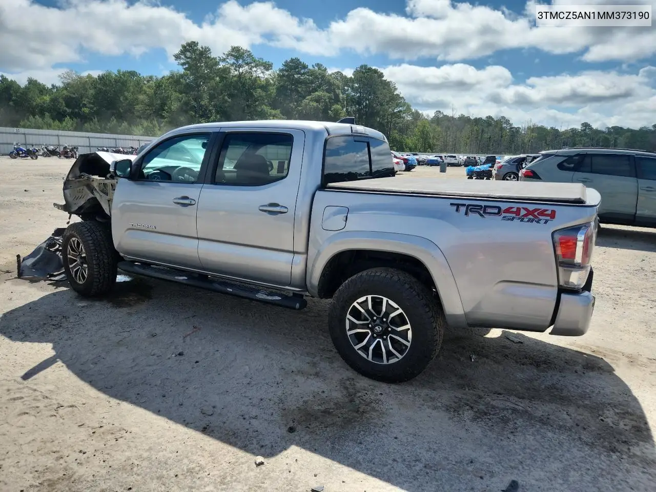 2021 Toyota Tacoma Double Cab VIN: 3TMCZ5AN1MM373190 Lot: 62075415