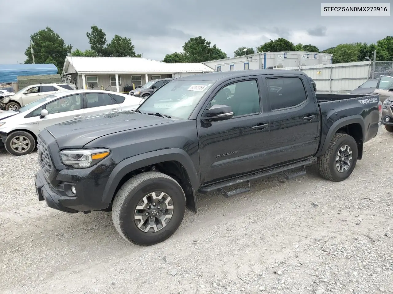 2021 Toyota Tacoma Double Cab VIN: 5TFCZ5AN0MX273916 Lot: 62172365