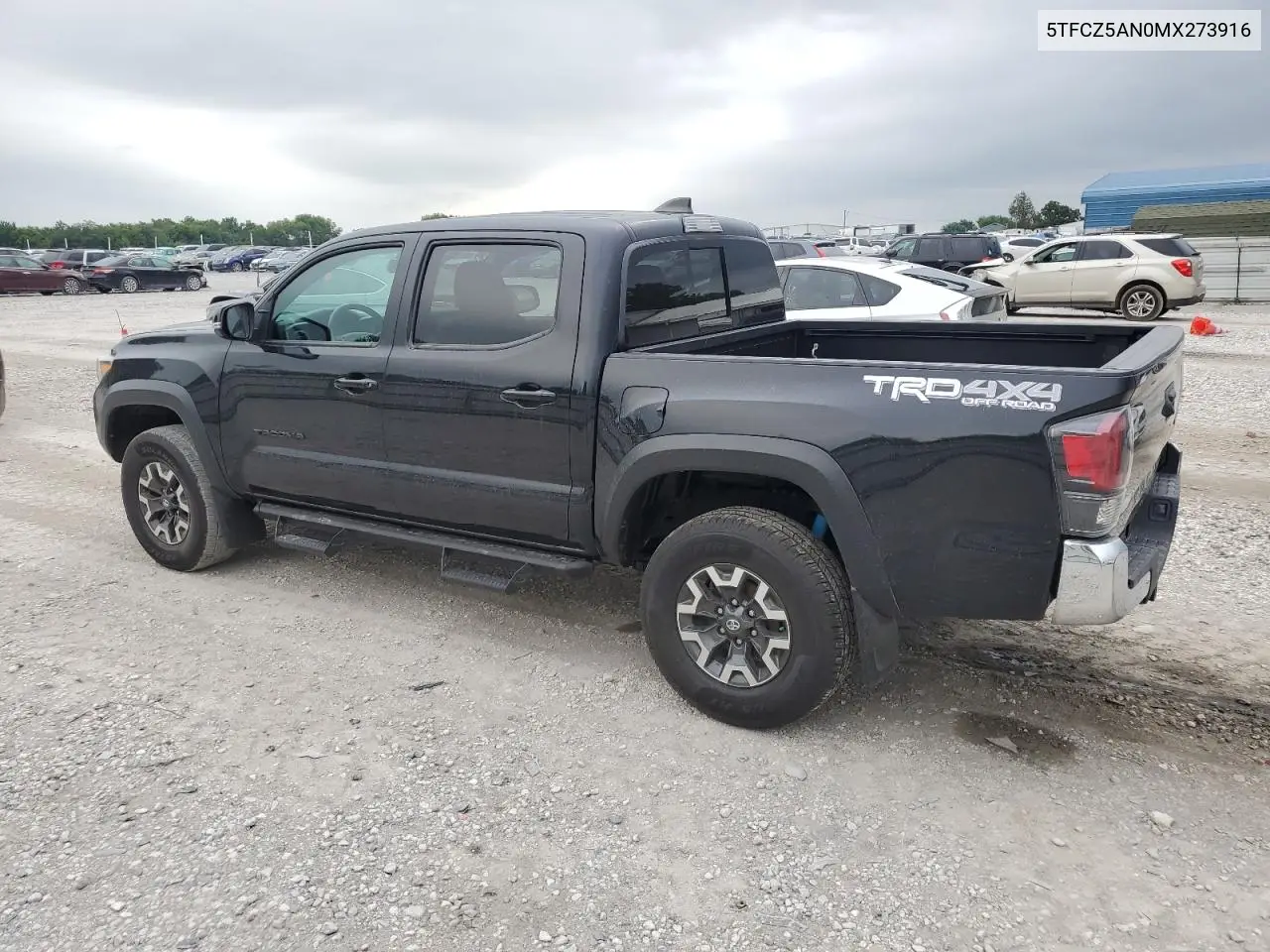 2021 Toyota Tacoma Double Cab VIN: 5TFCZ5AN0MX273916 Lot: 62172365