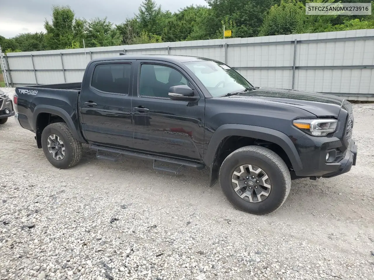 2021 Toyota Tacoma Double Cab VIN: 5TFCZ5AN0MX273916 Lot: 62172365