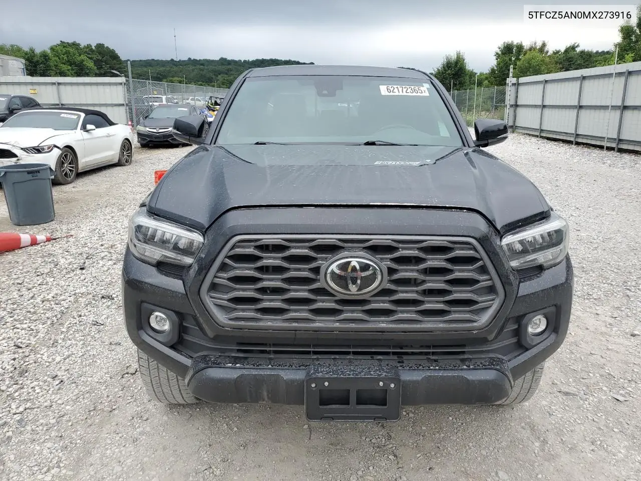 2021 Toyota Tacoma Double Cab VIN: 5TFCZ5AN0MX273916 Lot: 62172365