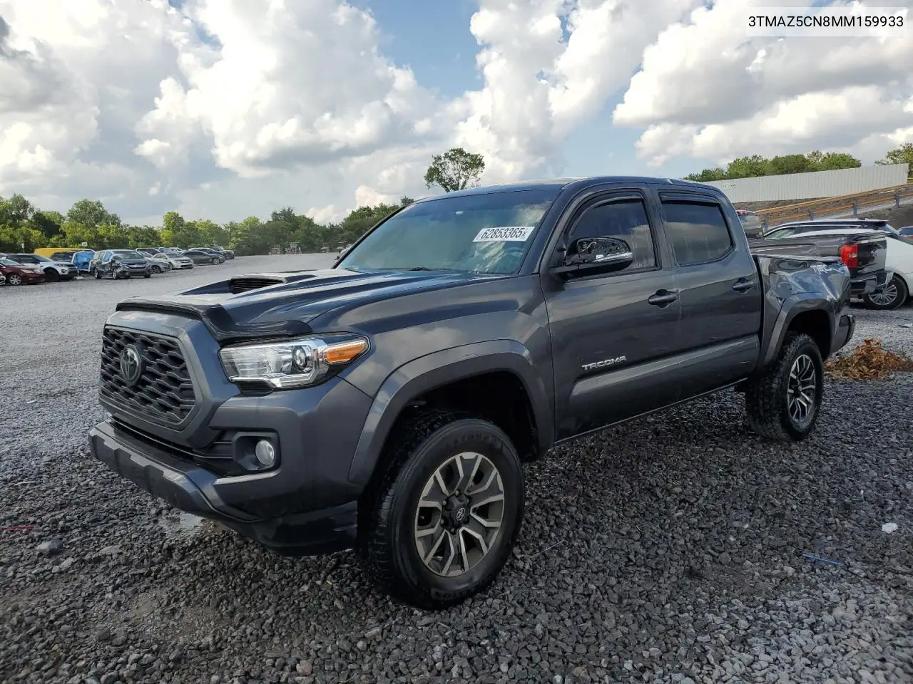 2021 Toyota Tacoma Double Cab VIN: 3TMAZ5CN8MM159933 Lot: 62853365