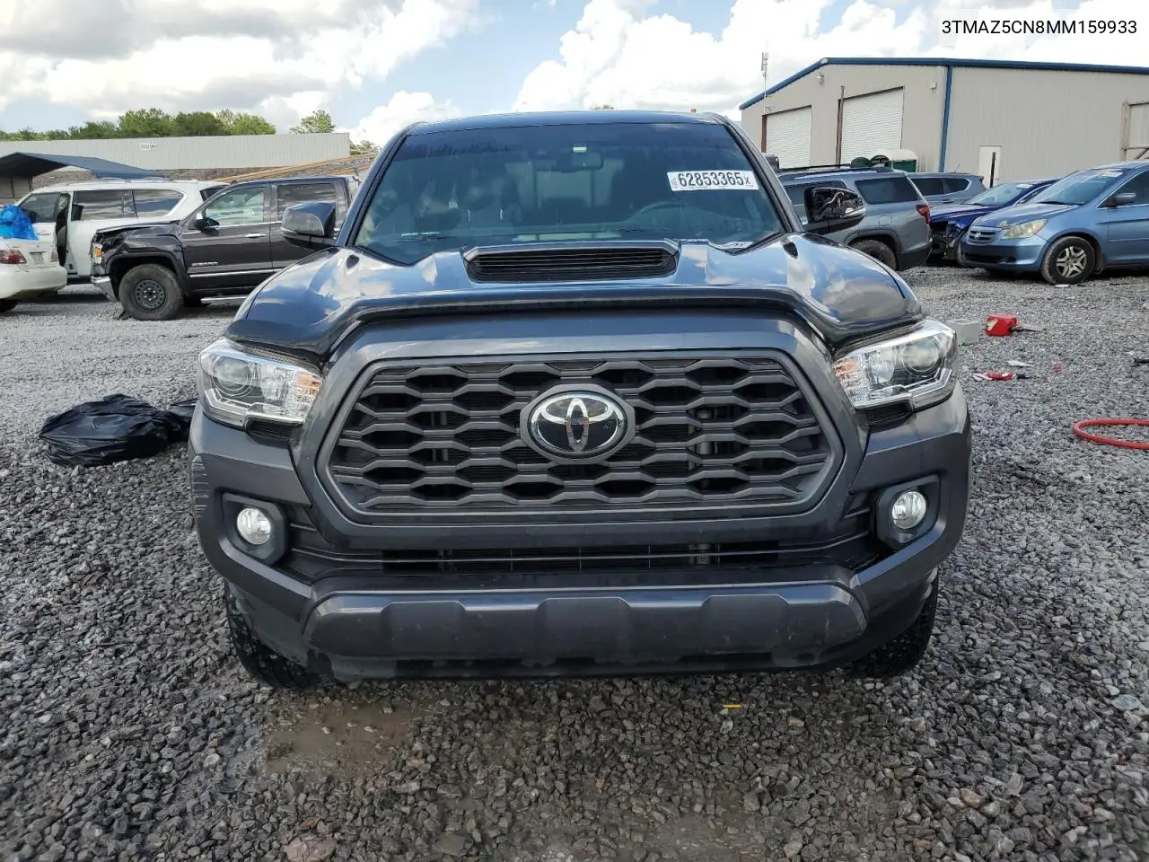 2021 Toyota Tacoma Double Cab VIN: 3TMAZ5CN8MM159933 Lot: 62853365