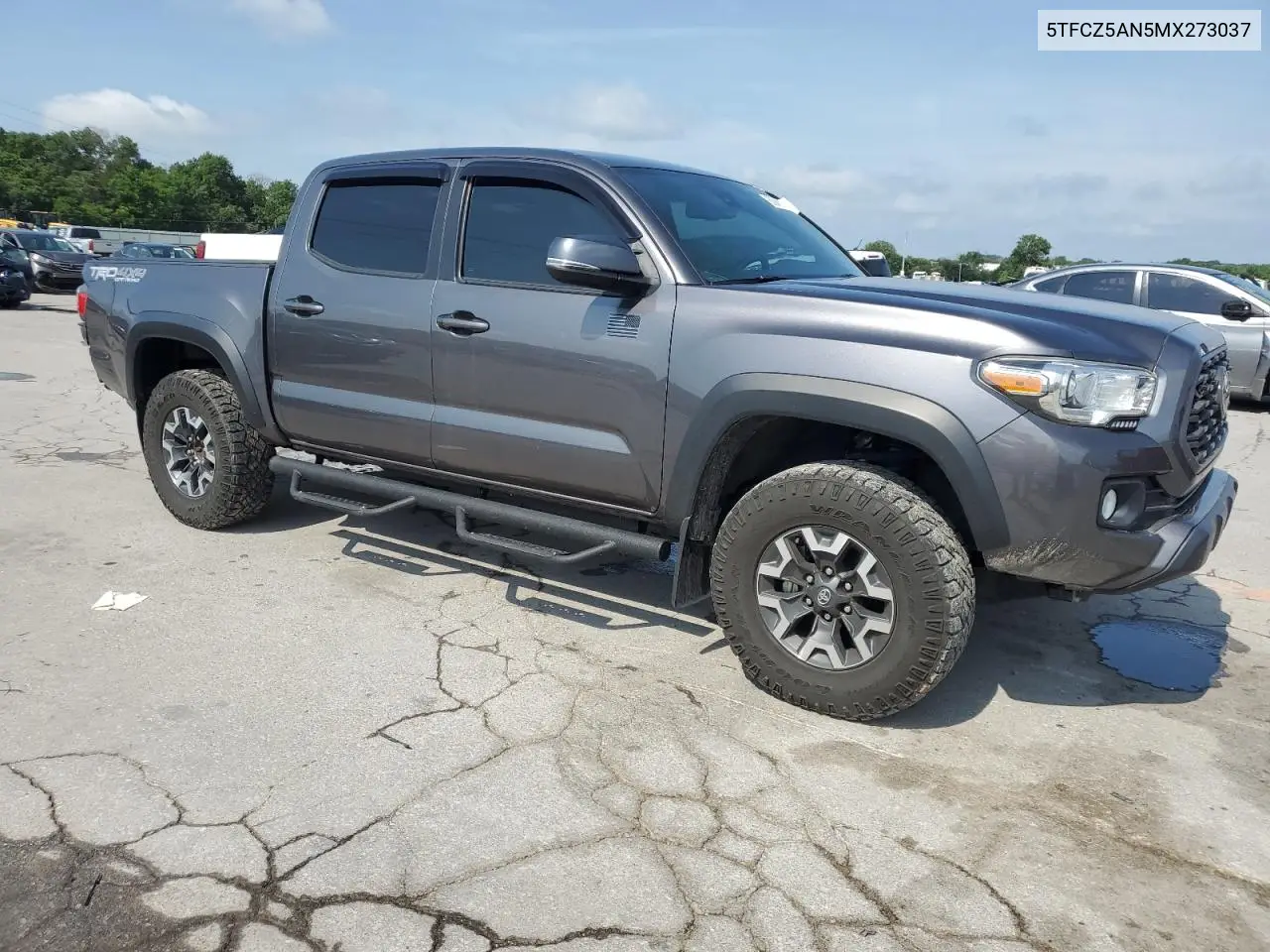 2021 Toyota Tacoma Double Cab VIN: 5TFCZ5AN5MX273037 Lot: 62940925