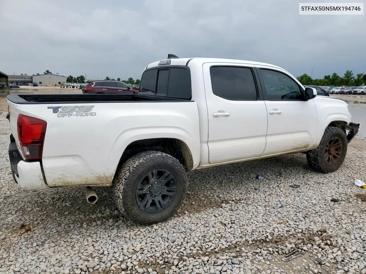 2021 Toyota Tacoma Double Cab VIN: 5TFAX5GN5MX194746 Lot: 63009725