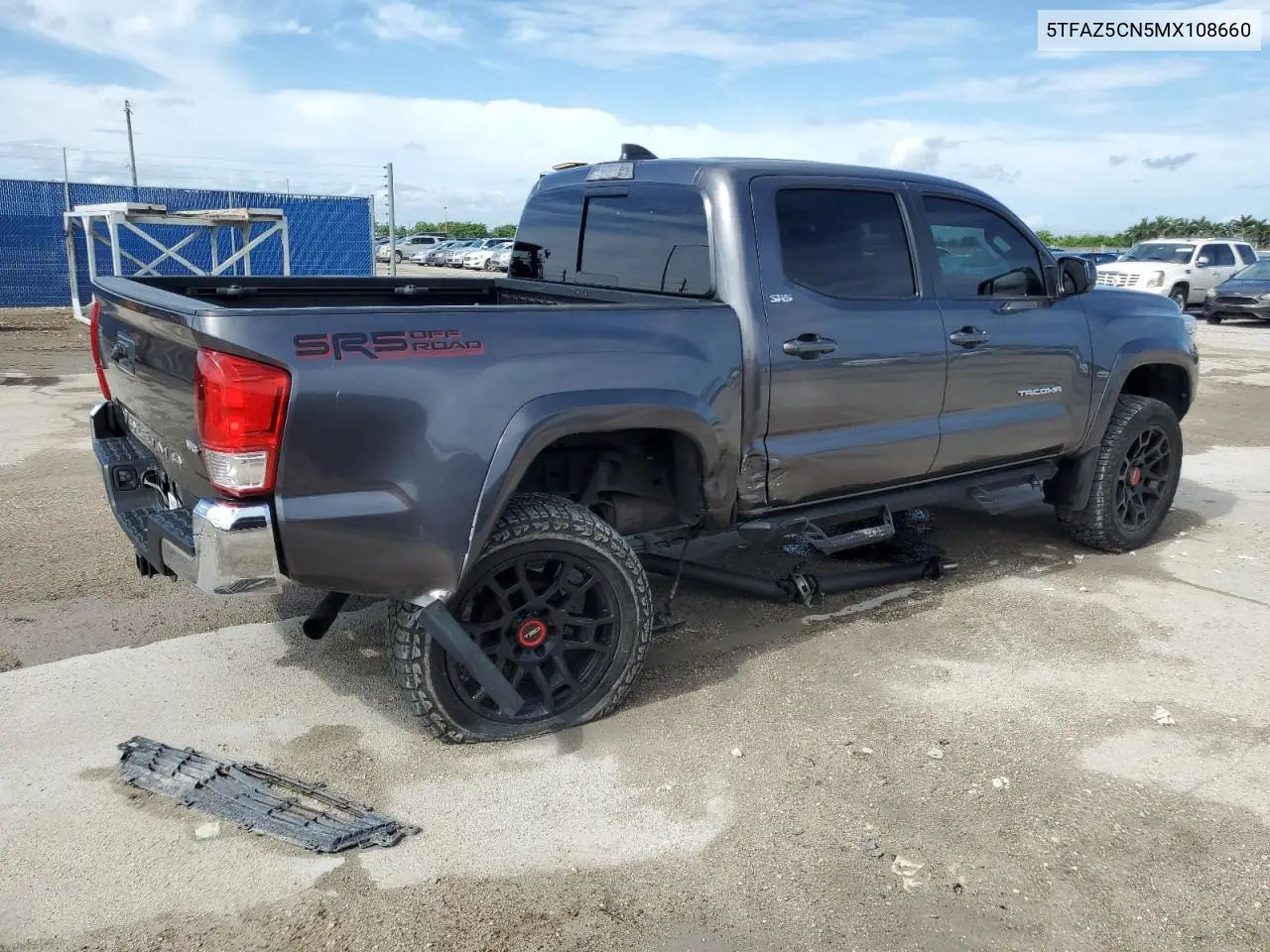 2021 Toyota Tacoma Double Cab VIN: 5TFAZ5CN5MX108660 Lot: 63070985