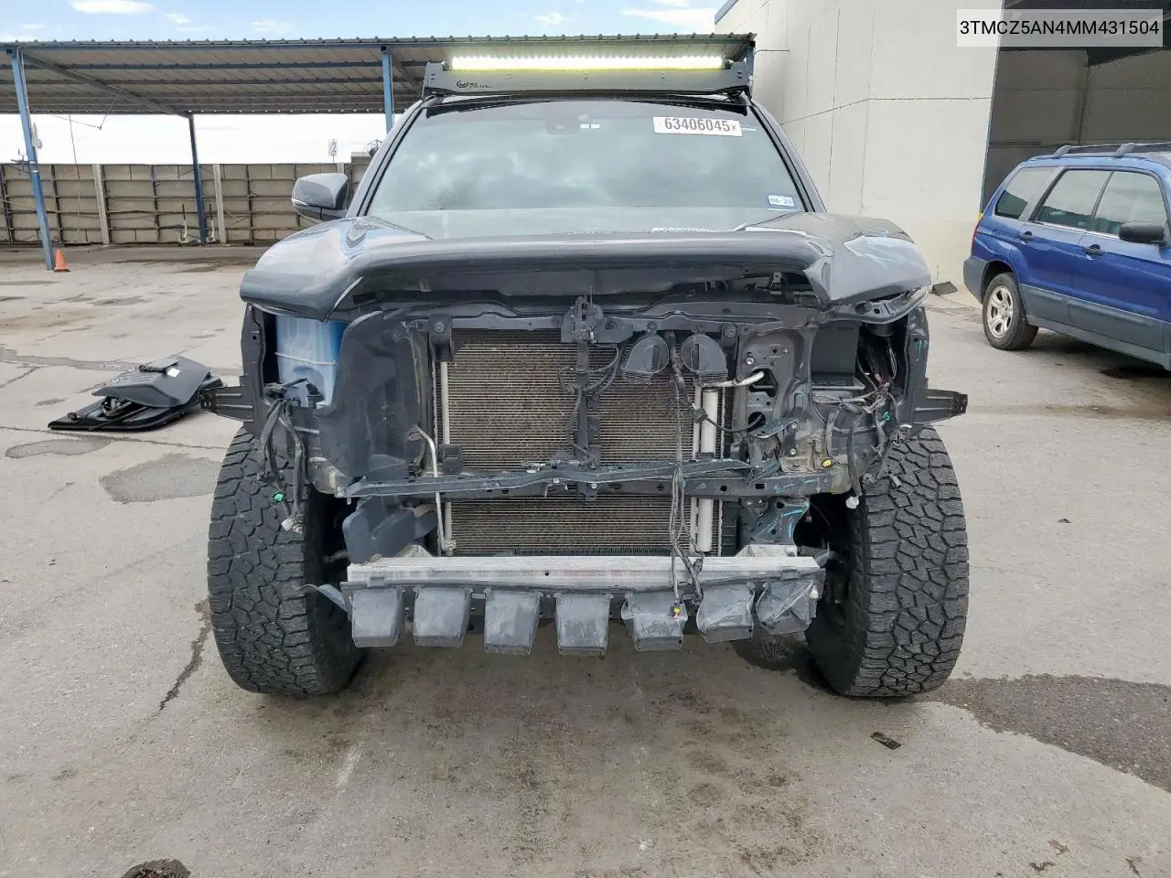 2021 Toyota Tacoma Double Cab VIN: 3TMCZ5AN4MM431504 Lot: 63406045