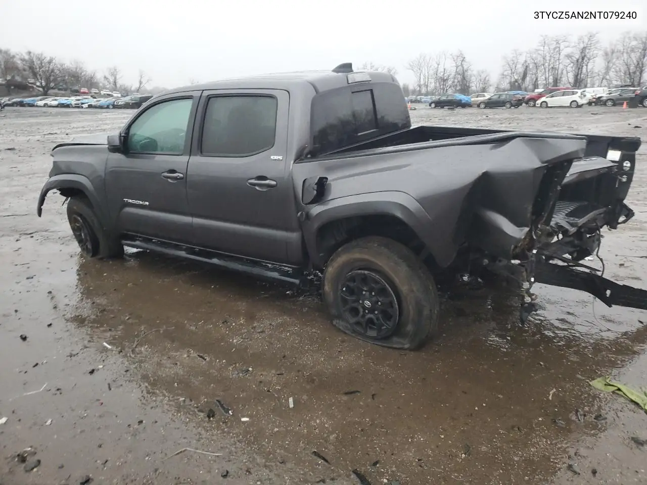 2022 Toyota Tacoma Double Cab VIN: 3TYCZ5AN2NT079240 Lot: 47602945