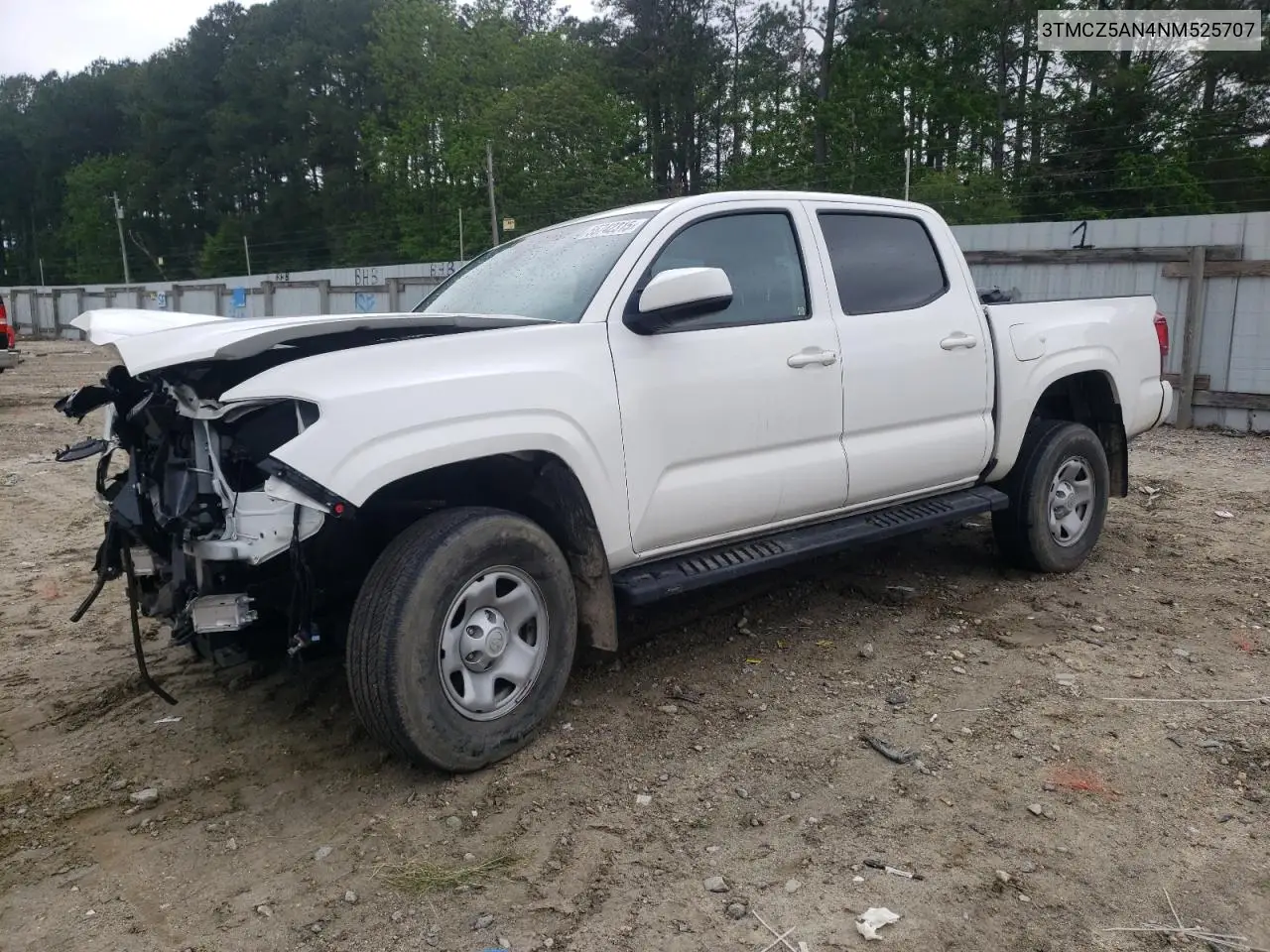2022 Toyota Tacoma Double Cab VIN: 3TMCZ5AN4NM525707 Lot: 55742315