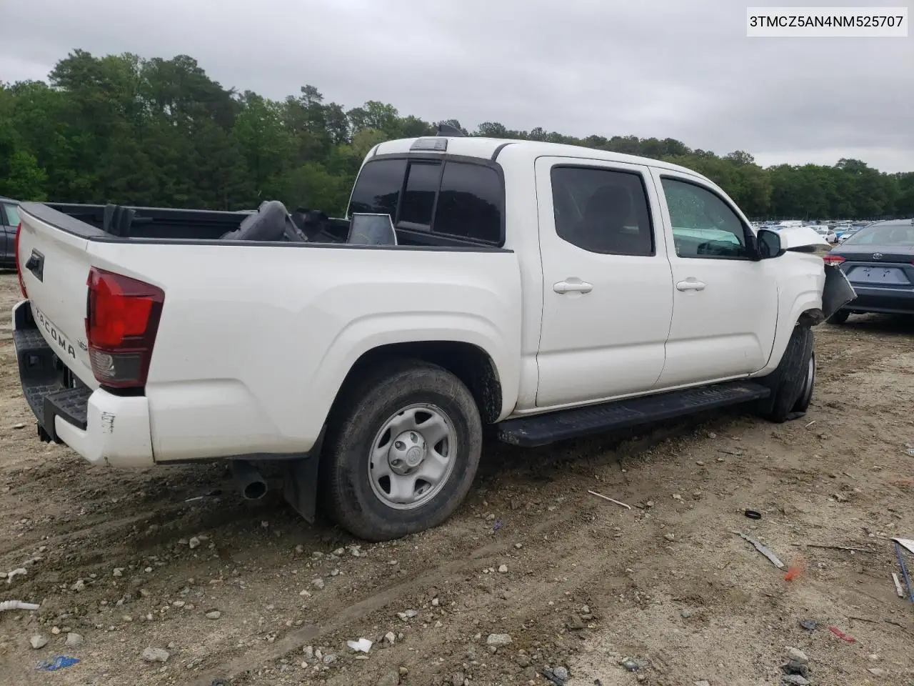 2022 Toyota Tacoma Double Cab VIN: 3TMCZ5AN4NM525707 Lot: 55742315