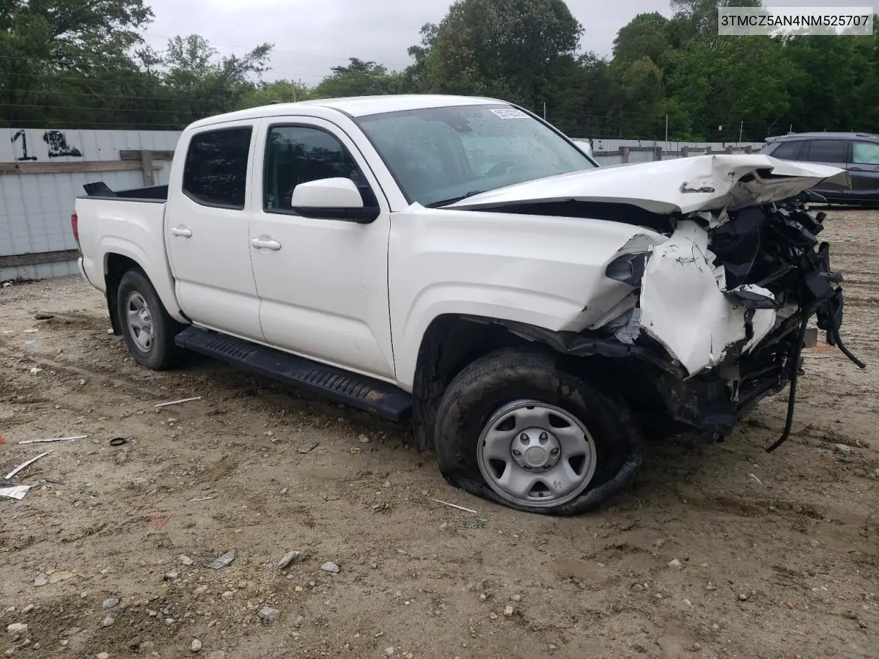 2022 Toyota Tacoma Double Cab VIN: 3TMCZ5AN4NM525707 Lot: 55742315