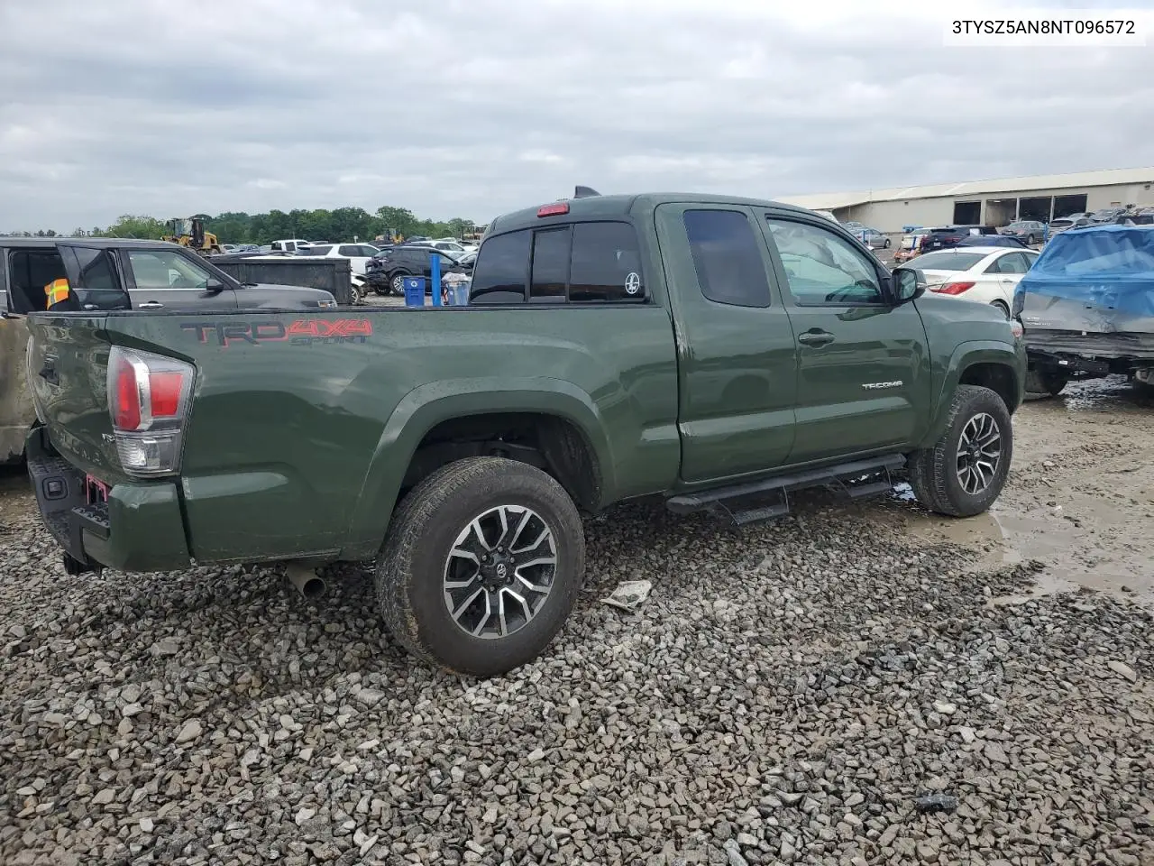 2022 Toyota Tacoma Access Cab VIN: 3TYSZ5AN8NT096572 Lot: 56731845