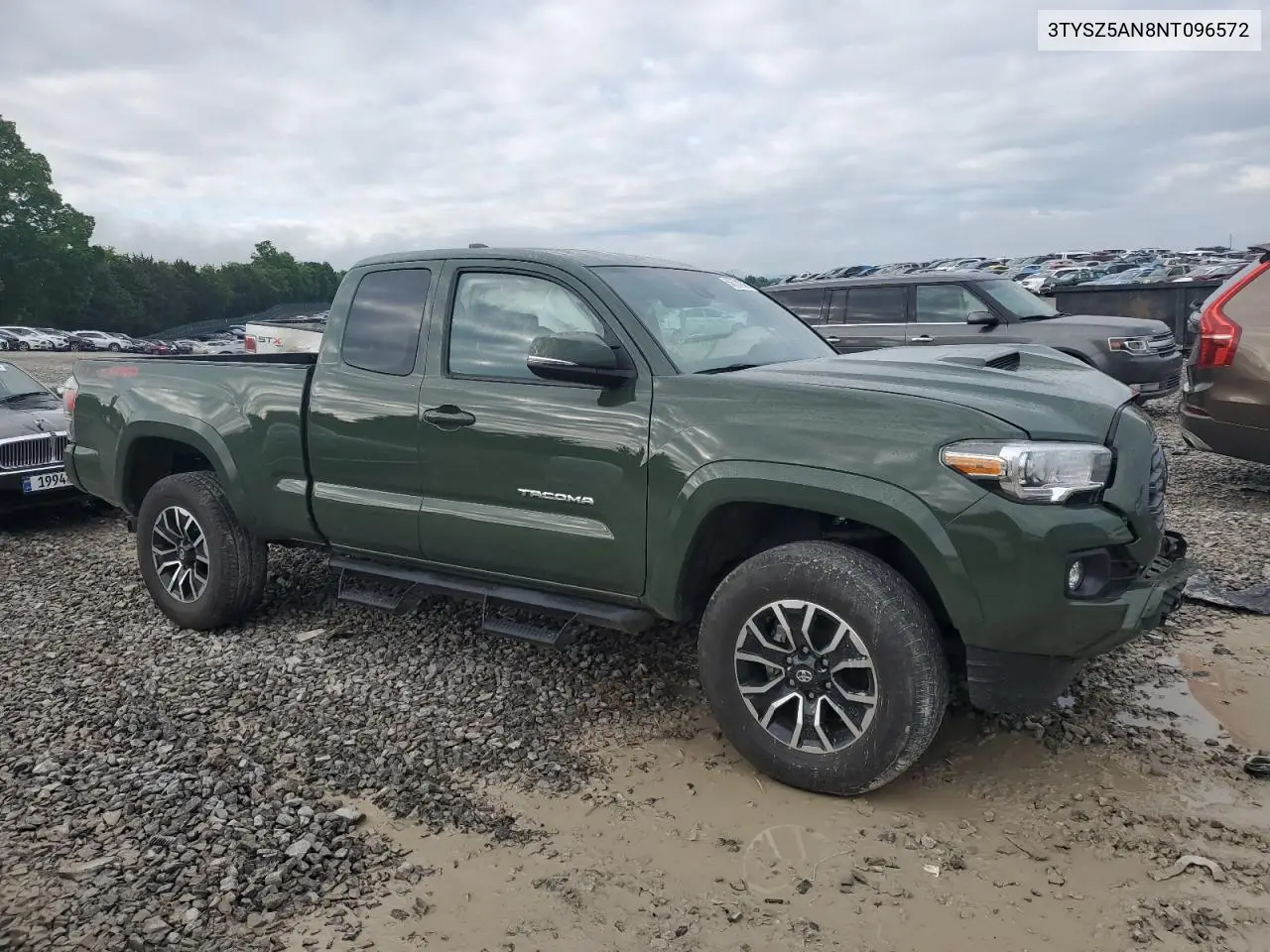 2022 Toyota Tacoma Access Cab VIN: 3TYSZ5AN8NT096572 Lot: 56731845