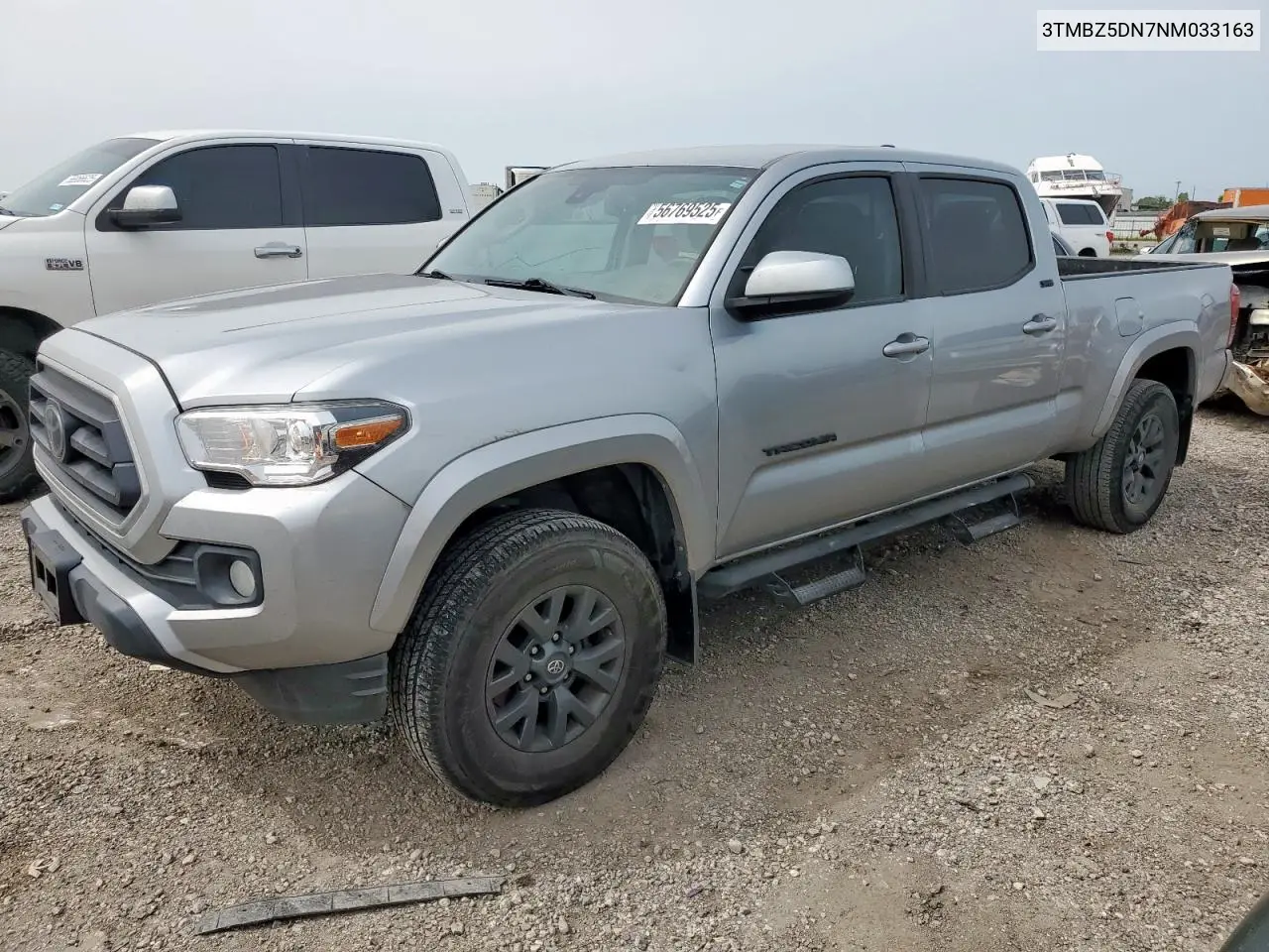 2022 Toyota Tacoma Double Cab VIN: 3TMBZ5DN7NM033163 Lot: 56769525