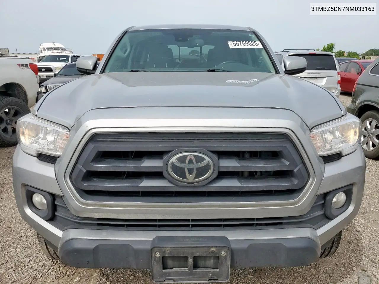 2022 Toyota Tacoma Double Cab VIN: 3TMBZ5DN7NM033163 Lot: 56769525