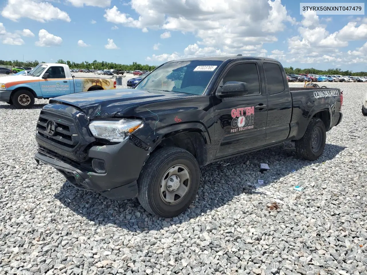 2022 Toyota Tacoma Access Cab VIN: 3TYRX5GNXNT047479 Lot: 57023765