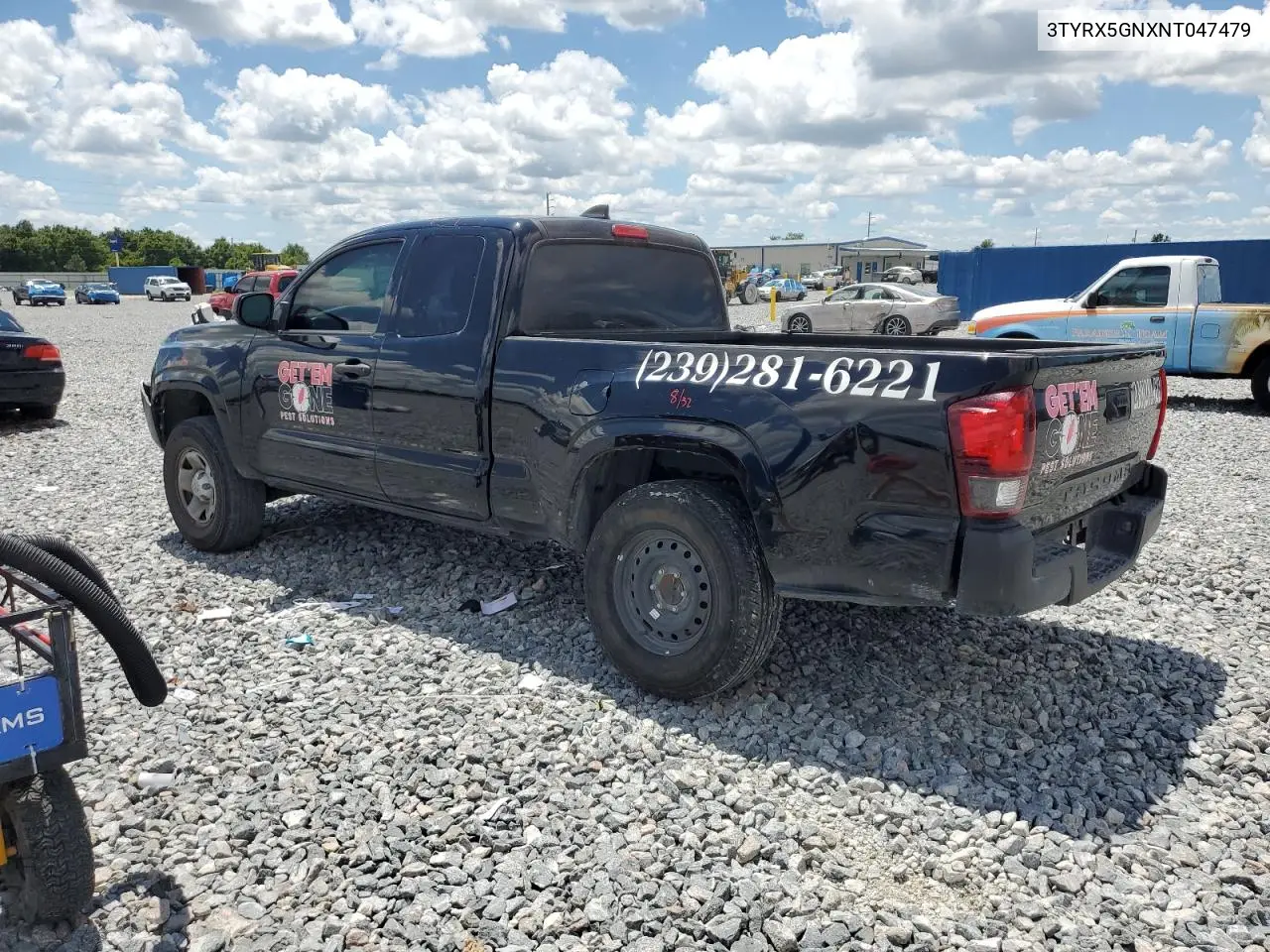 2022 Toyota Tacoma Access Cab VIN: 3TYRX5GNXNT047479 Lot: 57023765