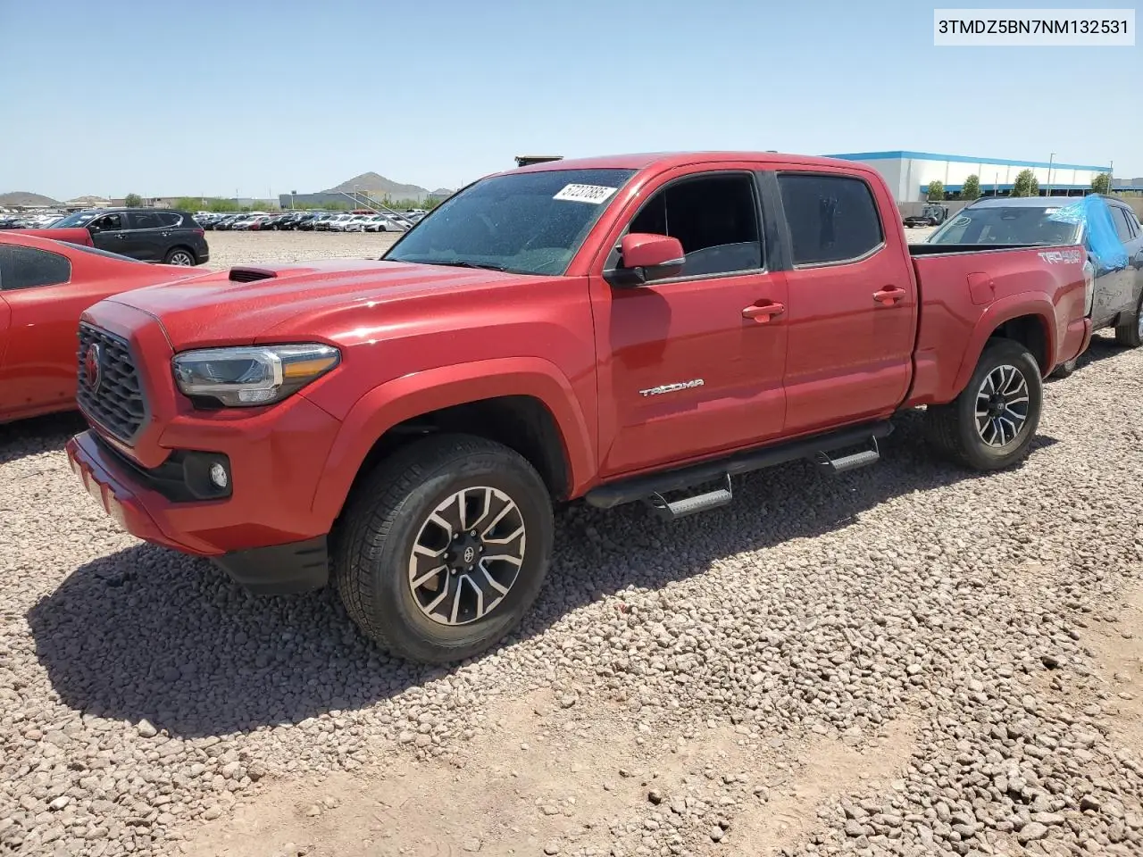2022 Toyota Tacoma Double Cab VIN: 3TMDZ5BN7NM132531 Lot: 57237885