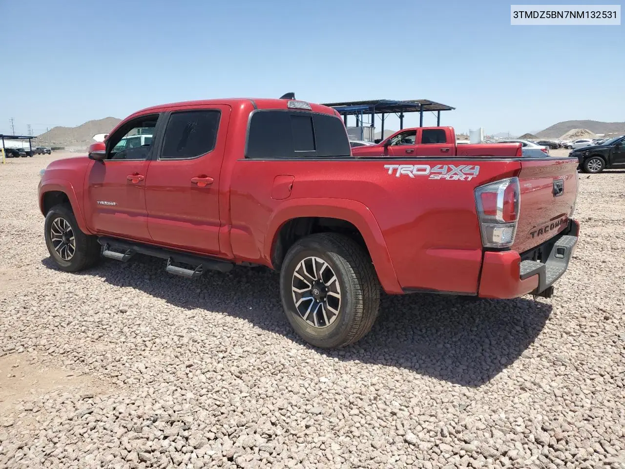 2022 Toyota Tacoma Double Cab VIN: 3TMDZ5BN7NM132531 Lot: 57237885