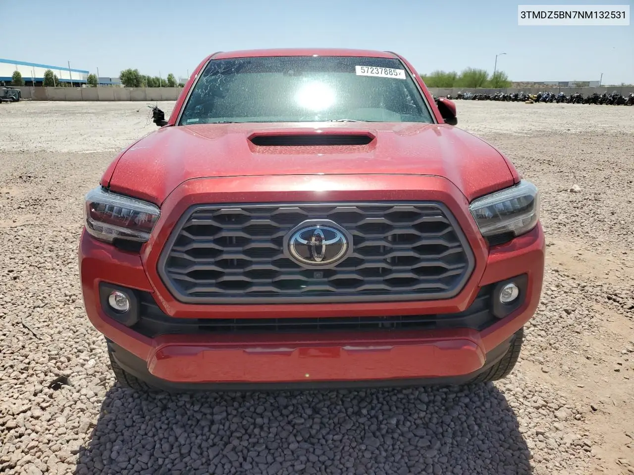 2022 Toyota Tacoma Double Cab VIN: 3TMDZ5BN7NM132531 Lot: 57237885