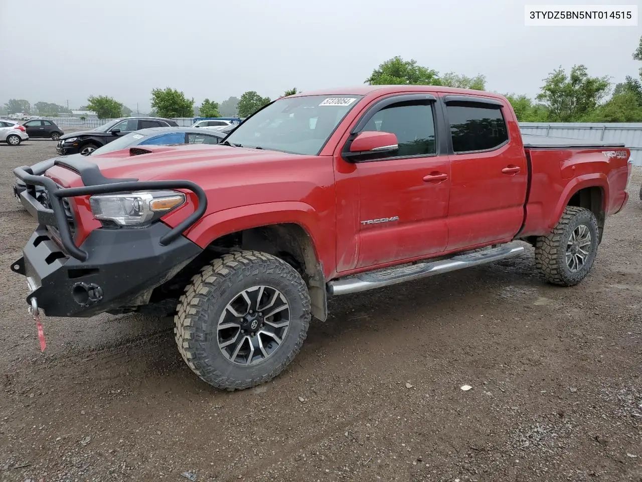 2022 Toyota Tacoma Double Cab VIN: 3TYDZ5BN5NT014515 Lot: 57378054