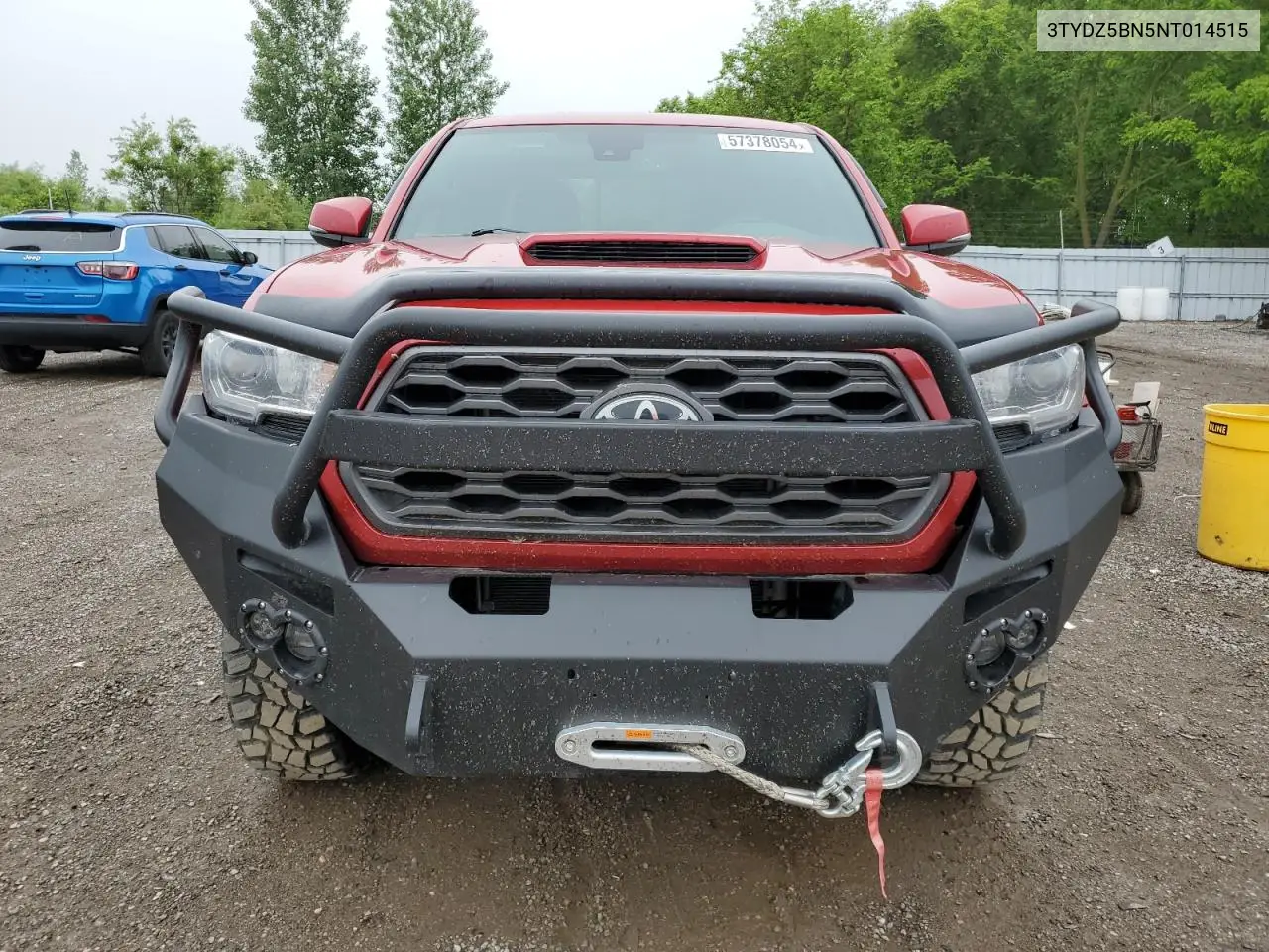 2022 Toyota Tacoma Double Cab VIN: 3TYDZ5BN5NT014515 Lot: 57378054