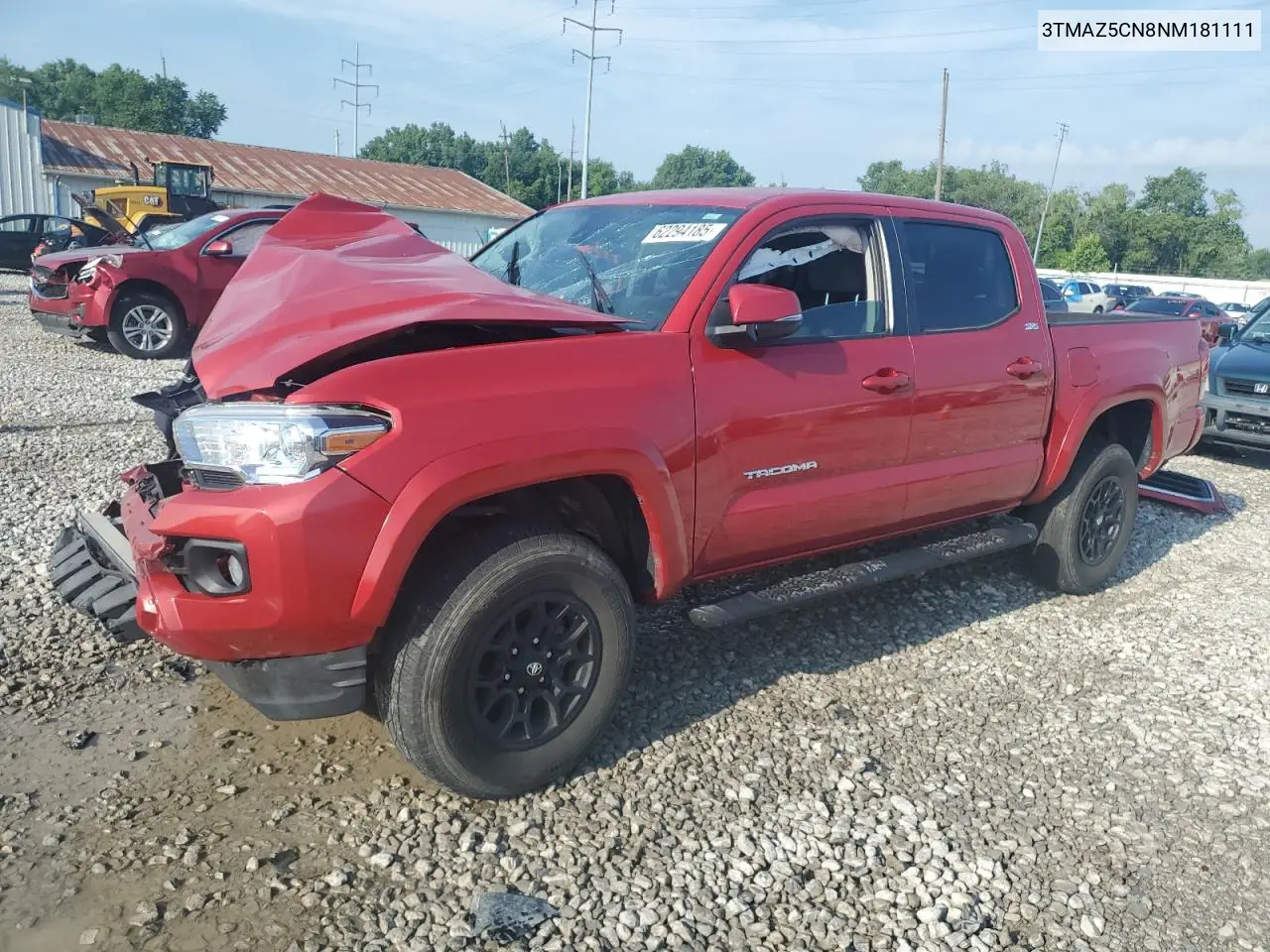 2022 Toyota Tacoma Double Cab VIN: 3TMAZ5CN8NM181111 Lot: 62294185