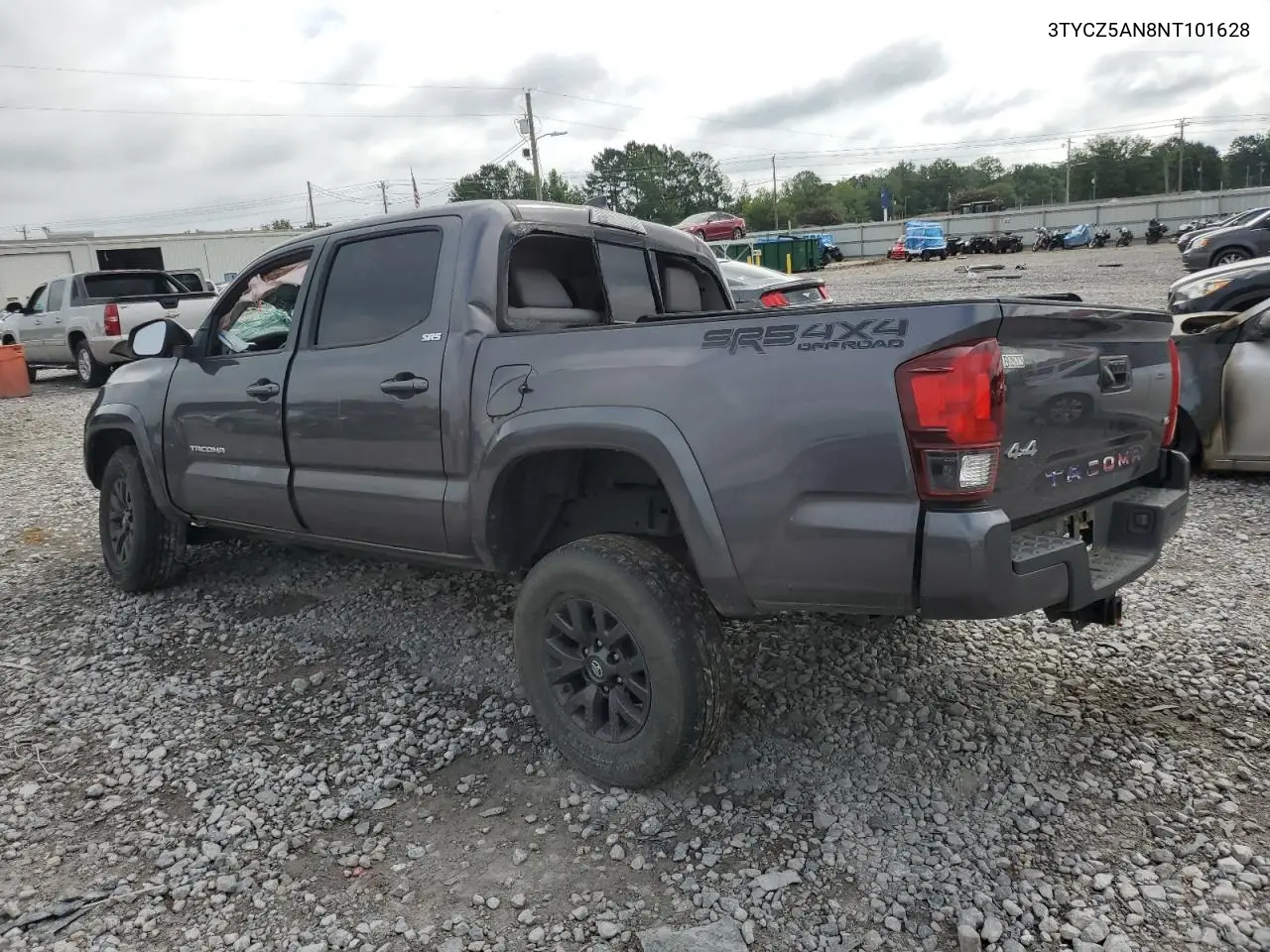 2022 Toyota Tacoma Double Cab VIN: 3TYCZ5AN8NT101628 Lot: 62405765