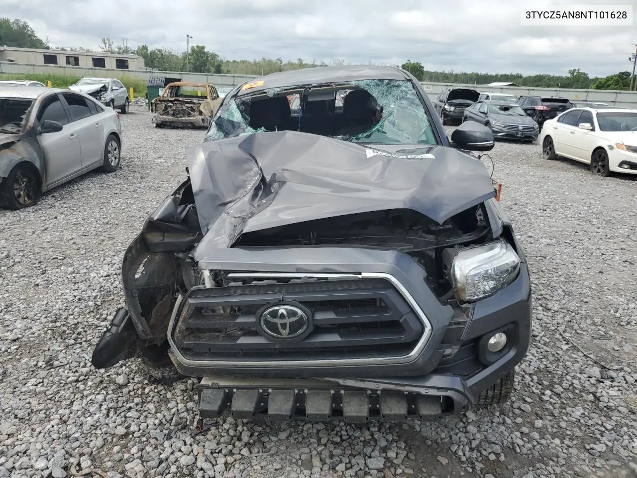 2022 Toyota Tacoma Double Cab VIN: 3TYCZ5AN8NT101628 Lot: 62405765