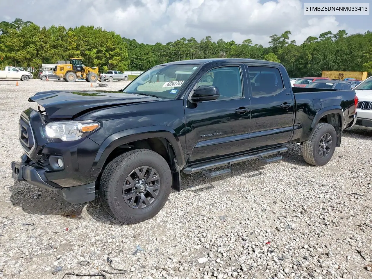 2022 Toyota Tacoma Double Cab VIN: 3TMBZ5DN4NM033413 Lot: 62882745