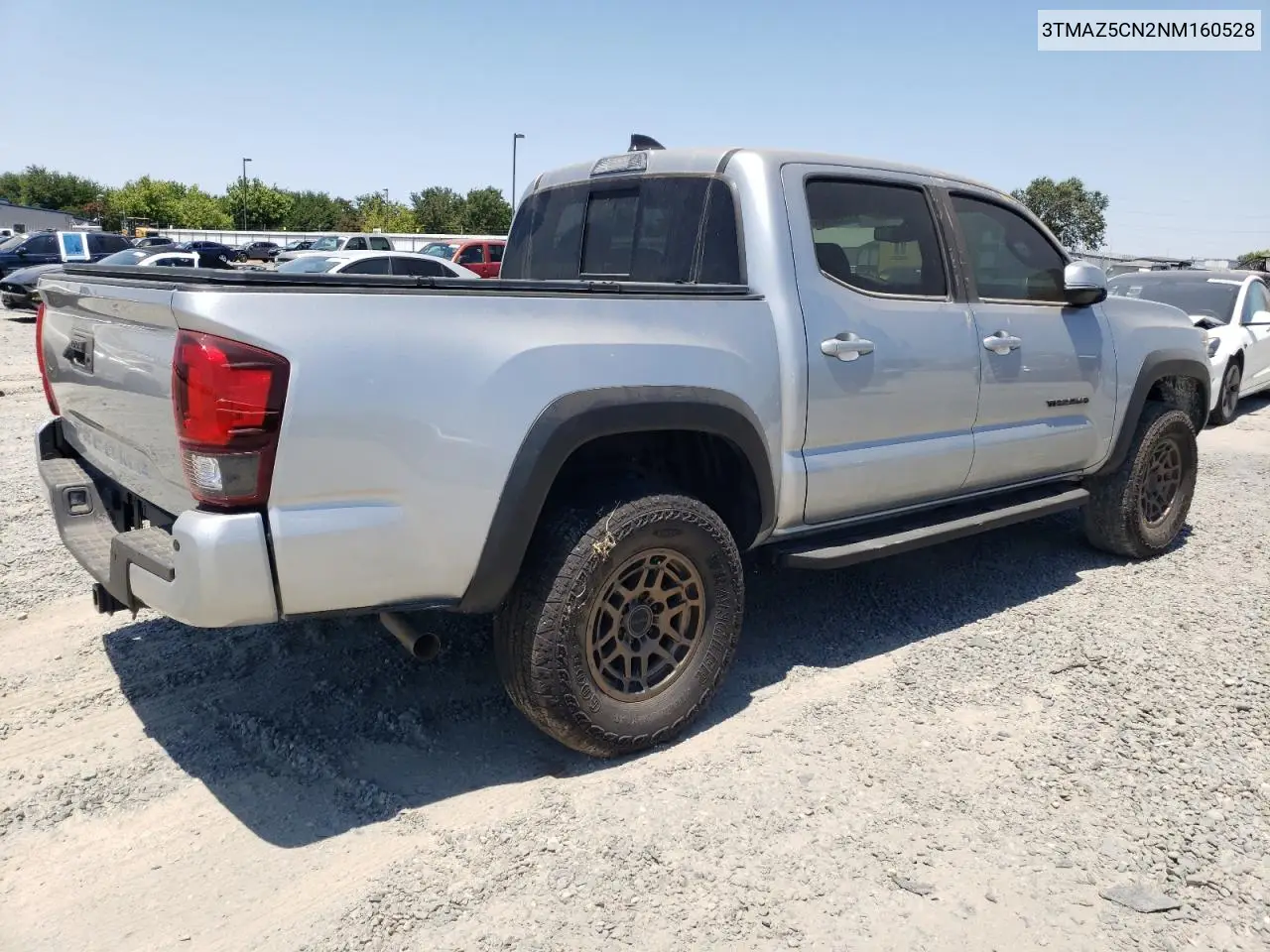 2022 Toyota Tacoma Double Cab VIN: 3TMAZ5CN2NM160528 Lot: 62959965