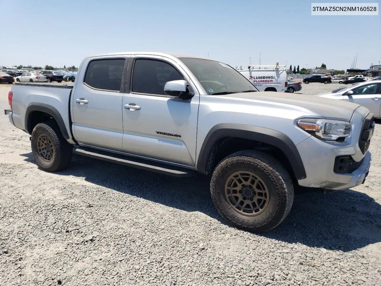 2022 Toyota Tacoma Double Cab VIN: 3TMAZ5CN2NM160528 Lot: 62959965
