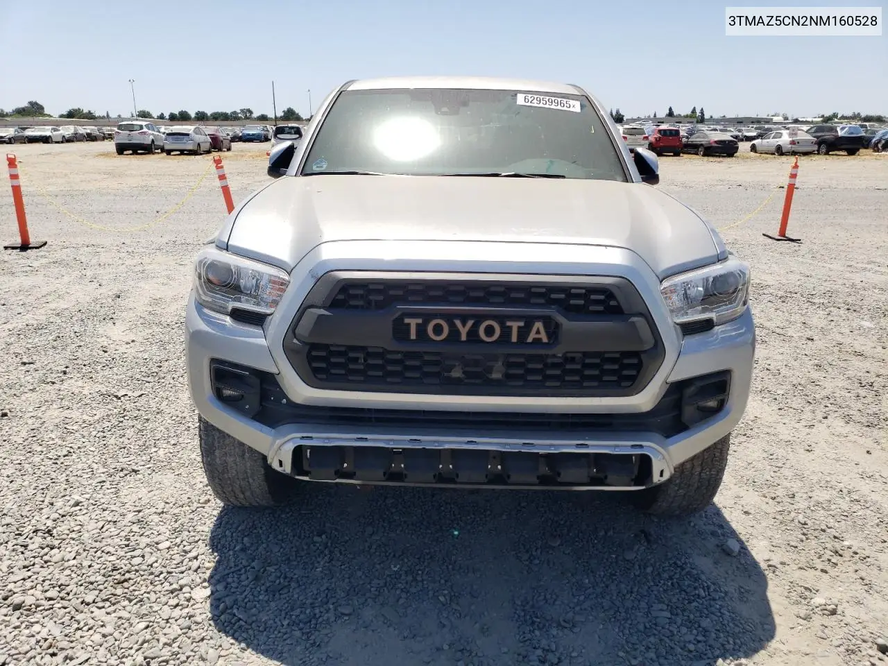 2022 Toyota Tacoma Double Cab VIN: 3TMAZ5CN2NM160528 Lot: 62959965