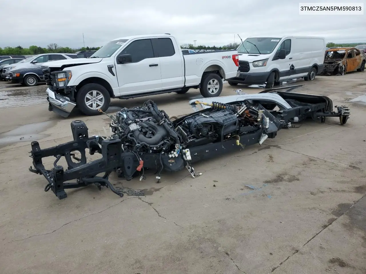 3tmcz5an5pm590813 3TMCZ5AN5PM590813 2023 Toyota Tacoma Double Cab