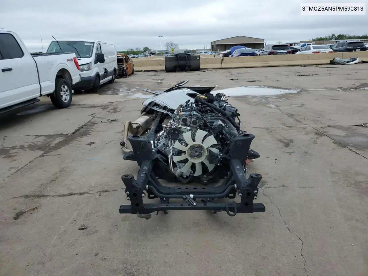 3tmcz5an5pm590813 3TMCZ5AN5PM590813 2023 Toyota Tacoma Double Cab