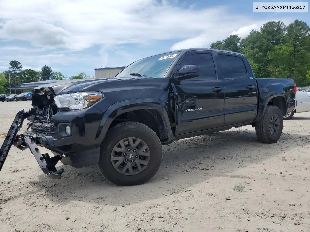 2023 Toyota Tacoma Double Cab VIN: 3TYCZ5ANXPT136237 Lot: 55170195