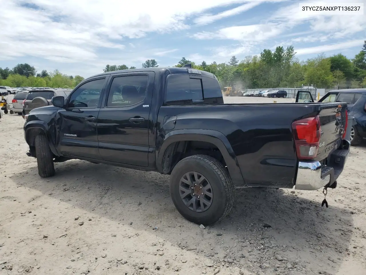 2023 Toyota Tacoma Double Cab VIN: 3TYCZ5ANXPT136237 Lot: 55170195