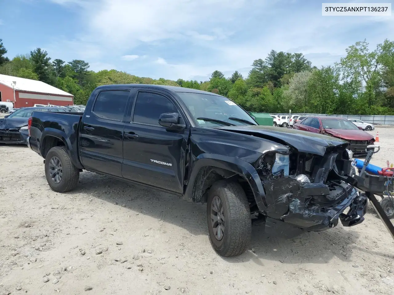 2023 Toyota Tacoma Double Cab VIN: 3TYCZ5ANXPT136237 Lot: 55170195