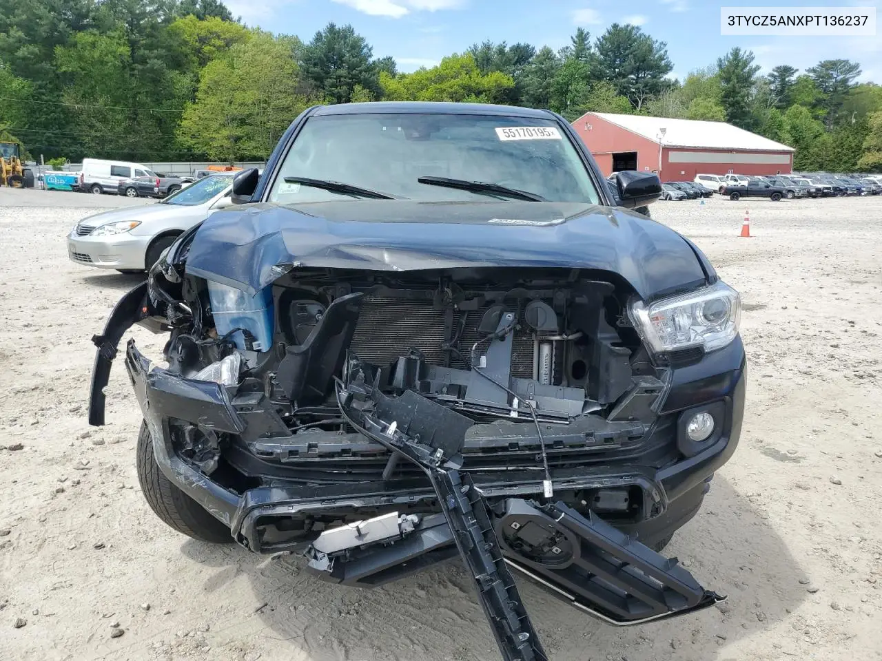 2023 Toyota Tacoma Double Cab VIN: 3TYCZ5ANXPT136237 Lot: 55170195