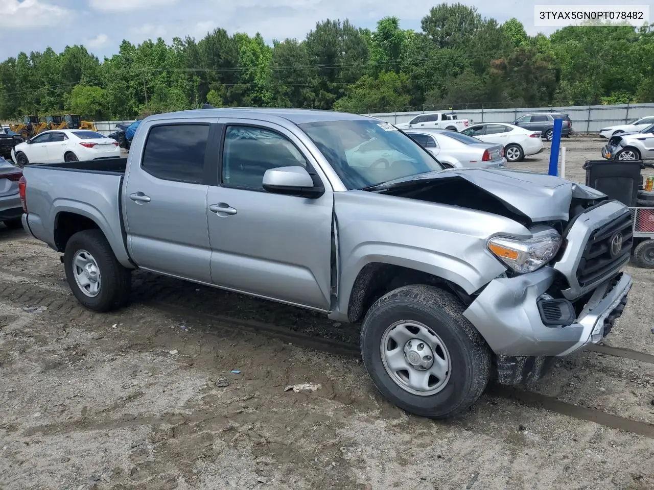 2023 Toyota Tacoma Double Cab VIN: 3TYAX5GN0PT078482 Lot: 56384105