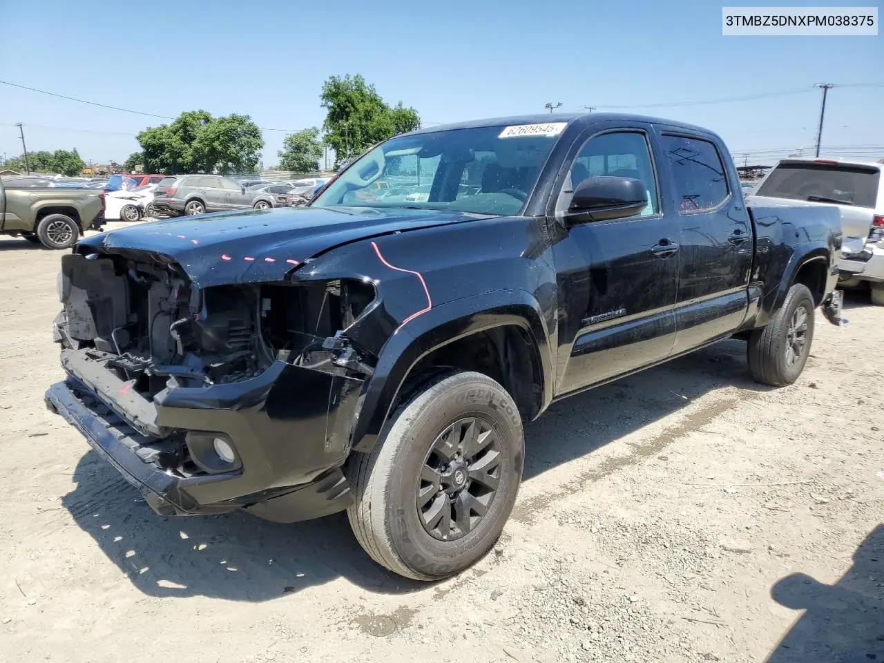 2023 Toyota Tacoma Double Cab VIN: 3TMBZ5DNXPM038375 Lot: 62609545